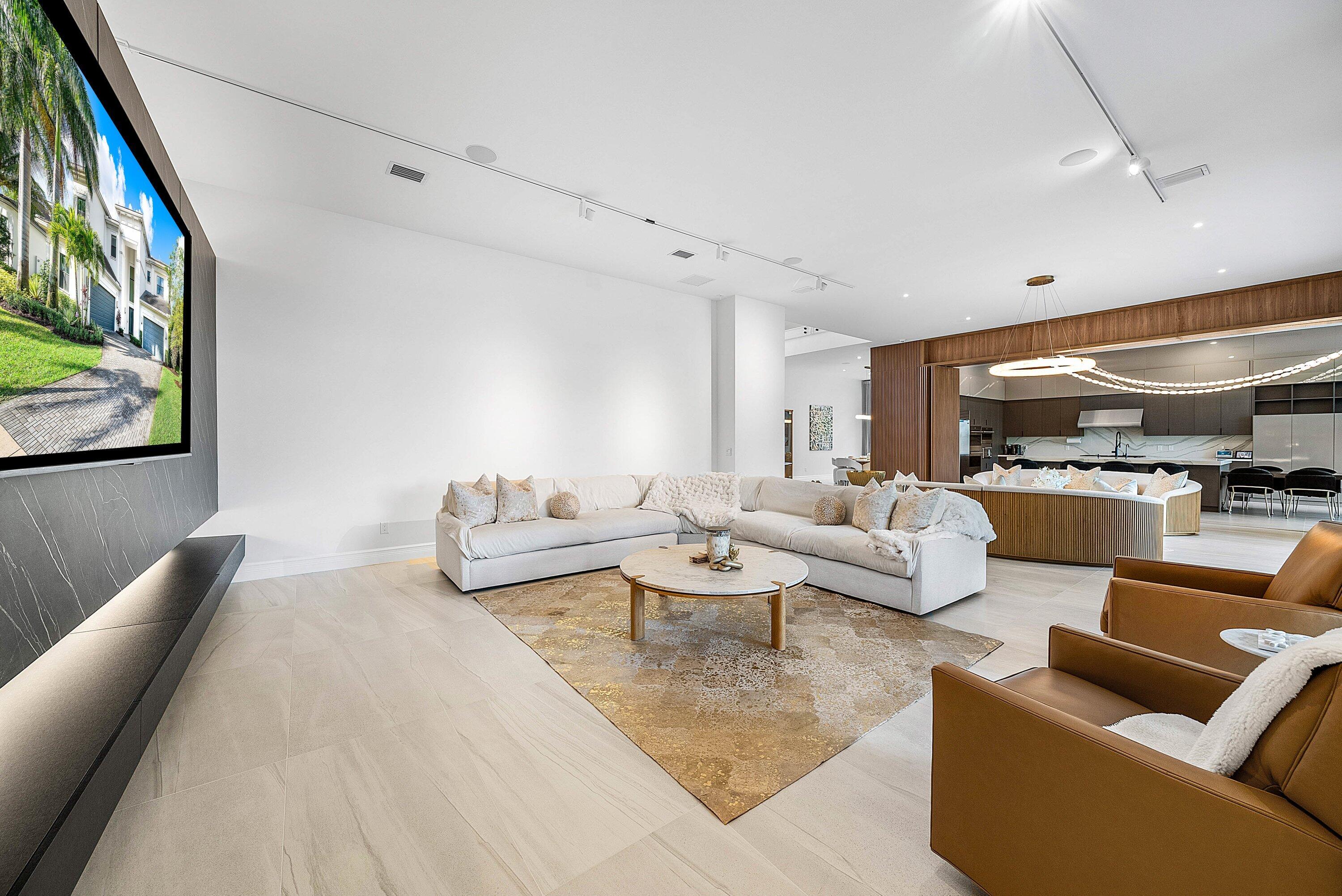 17353 Rosella Road Boca Raton, FL 33496 - Photo 14 of 77 a living room with furniture and view of kitchen
