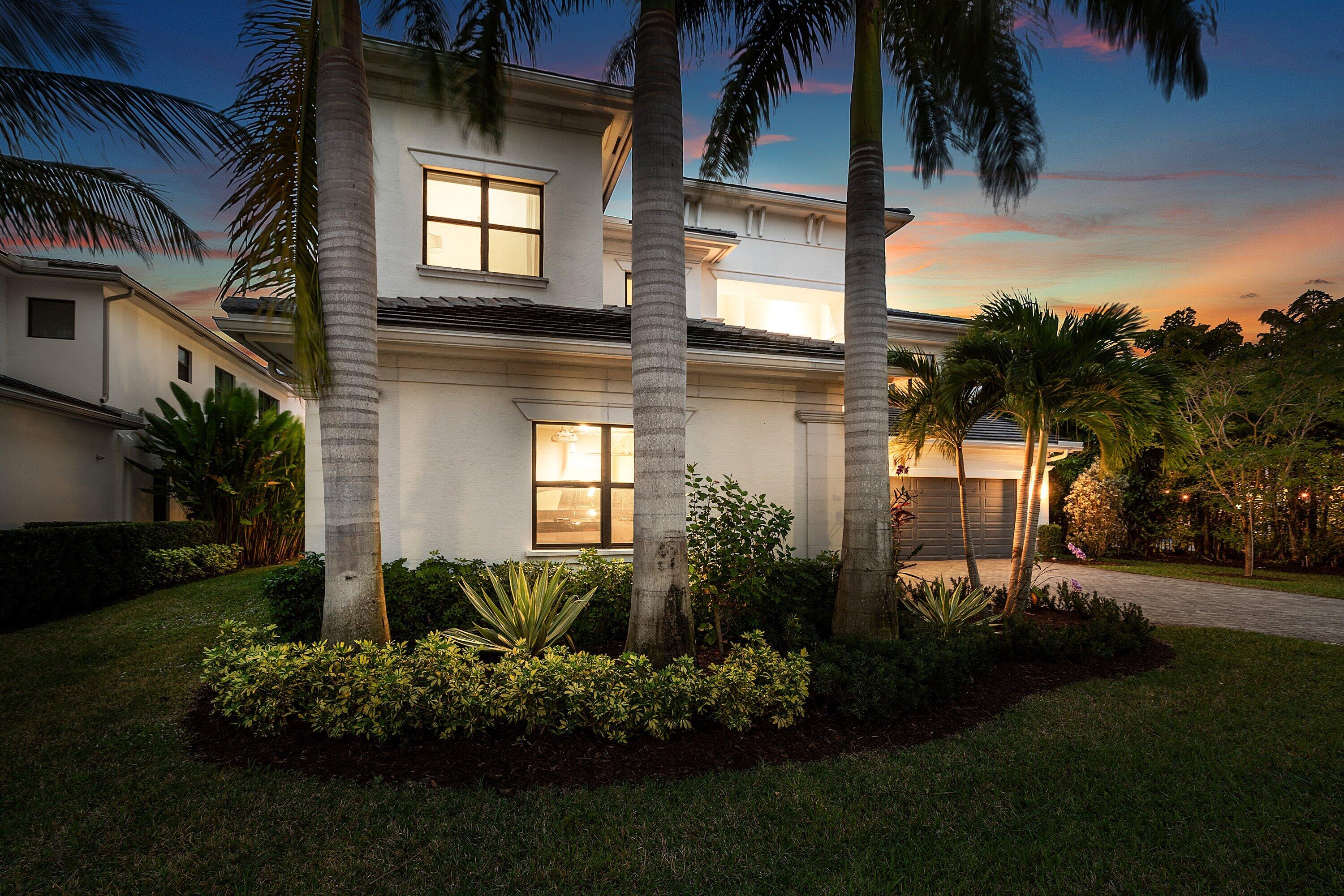 17353 Rosella Road Boca Raton, FL 33496 - Photo 58 of 77 a view of a house with a yard and a garden
