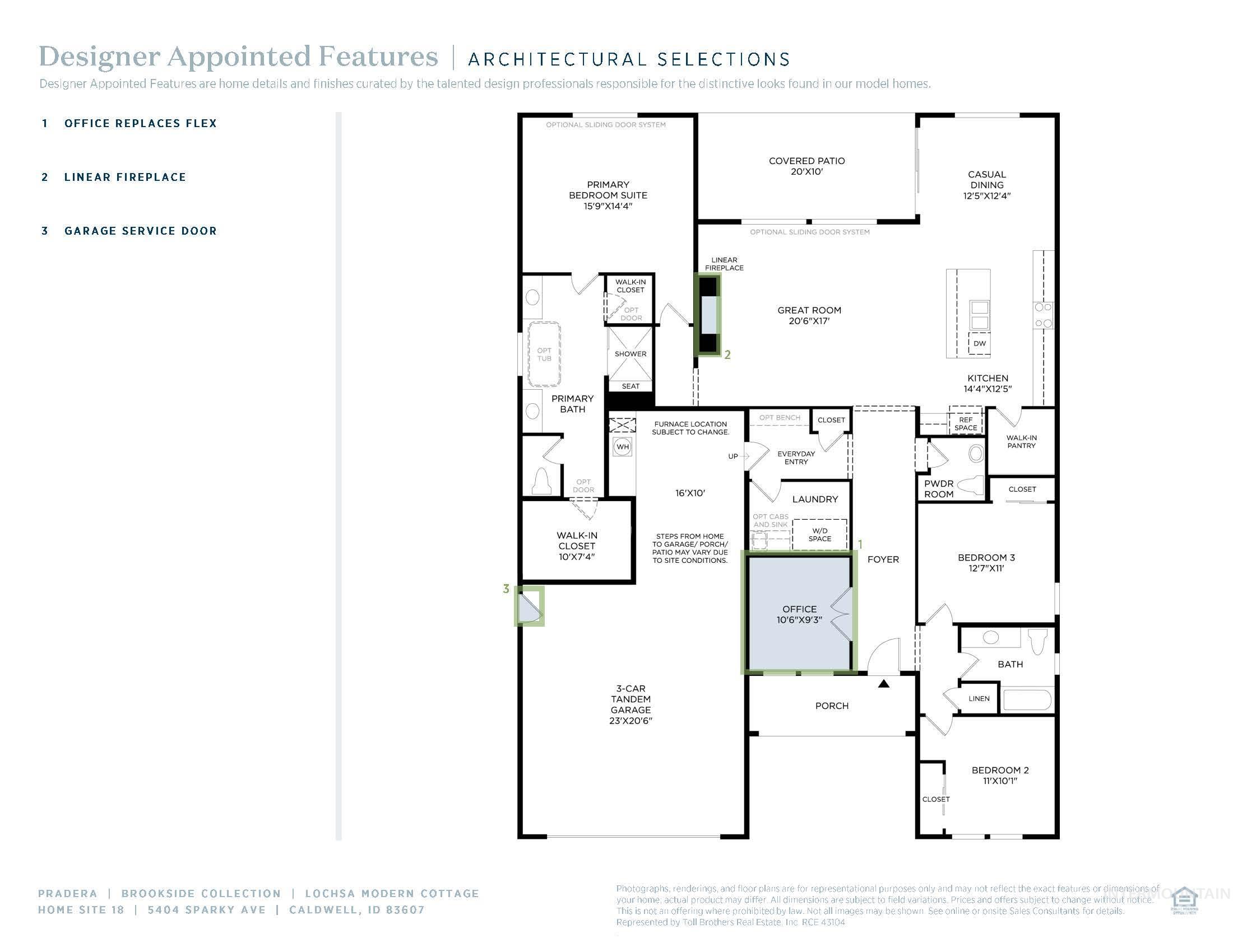 5404 Sparky Avenue Caldwell, ID 83607 - Photo 18 of 18 View of floor plan / room layout