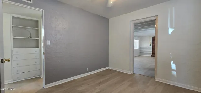 wooden floor in a gallery