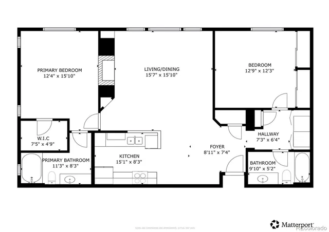 a picture of a black and white photo