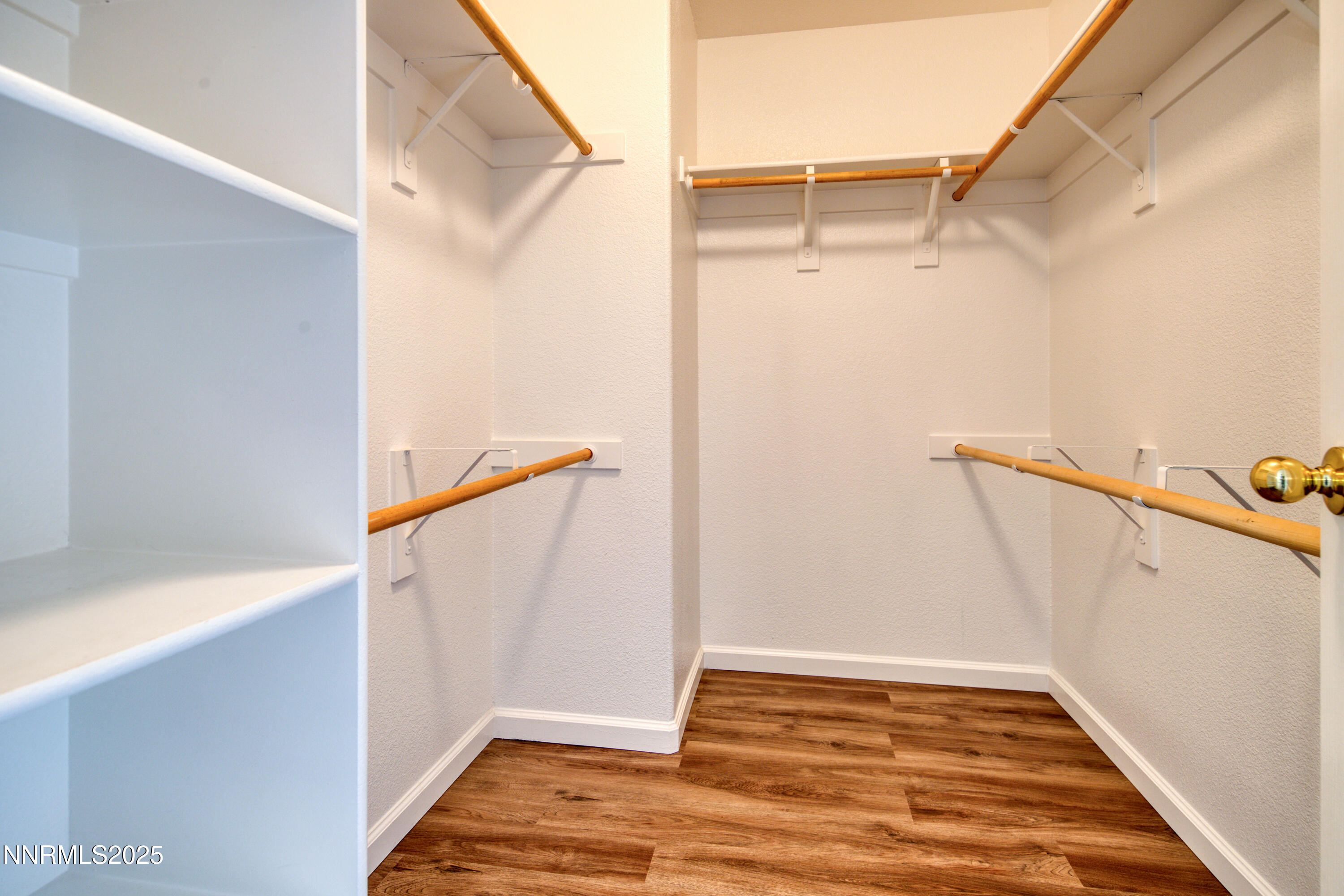 17780 Oakview Court Reno, NV 89508 - Photo 22 of 38 a view of walk in closet with empty racks