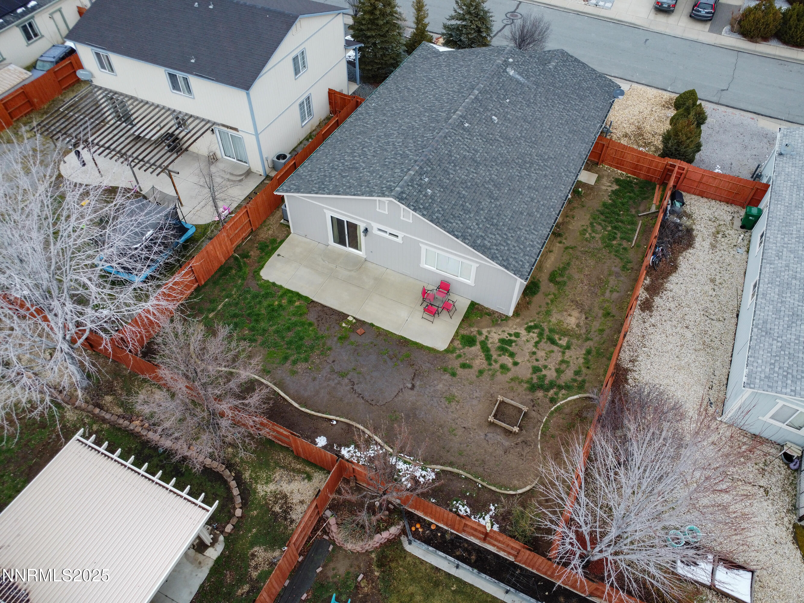 17780 Oakview Court Reno, NV 89508 - Photo 35 of 38 an aerial view of a house with a yard