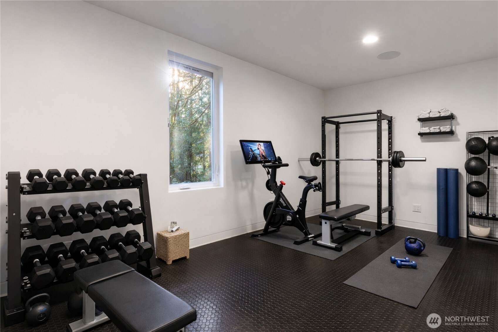 31535 Northeast 114th Street Carnation, WA 98014 - Photo 30 of 33 a view of a room with gym equipment