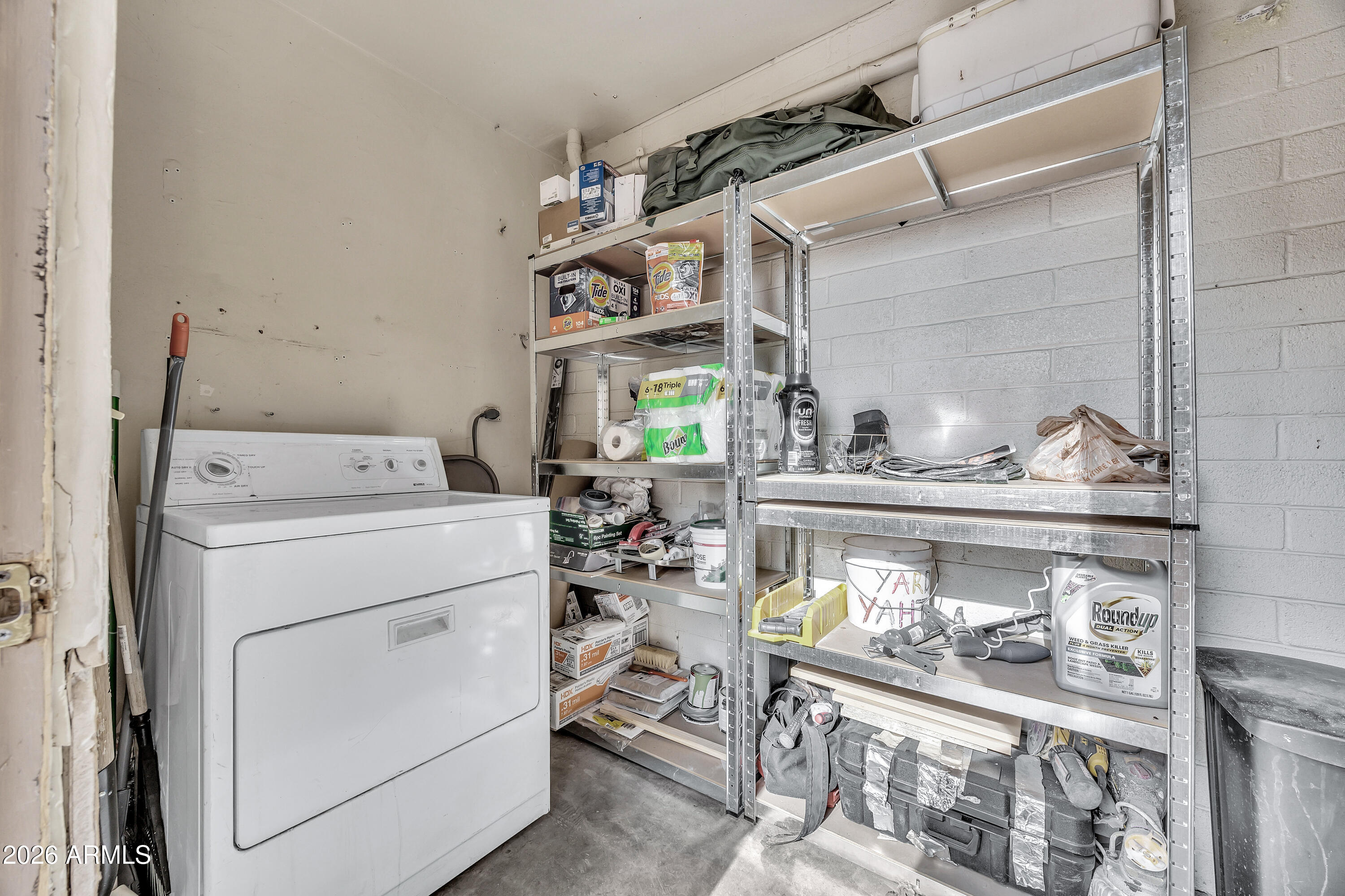 4604 East Riverside Street Phoenix, AZ 85040 - Photo 23 of 24 a utility room with dryer and washer