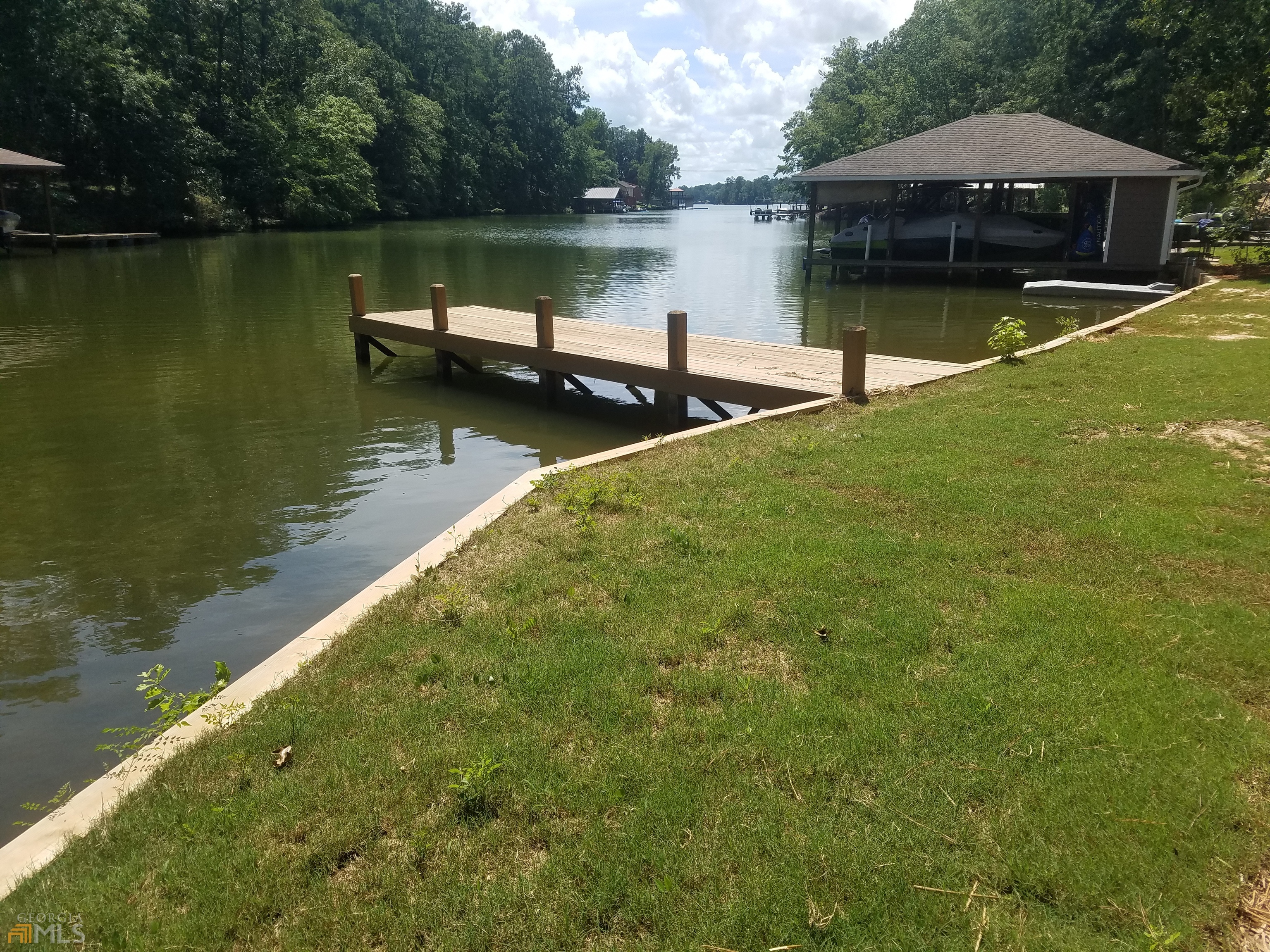 Lot 1884 Sturges Road Fortson, GA 31808 - Photo 1 of 1 view of lake from front of lot