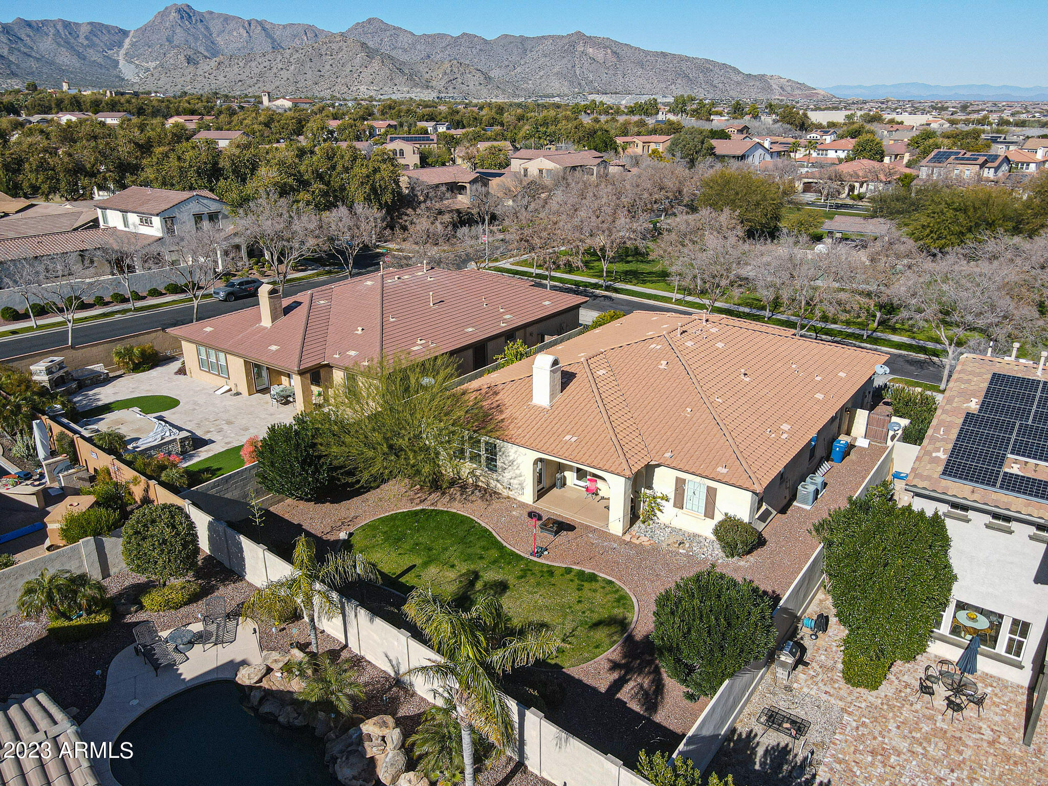 20865 West Edith Way Buckeye, AZ 85396 - Photo 19 of 27 Drone Edith Back & Park