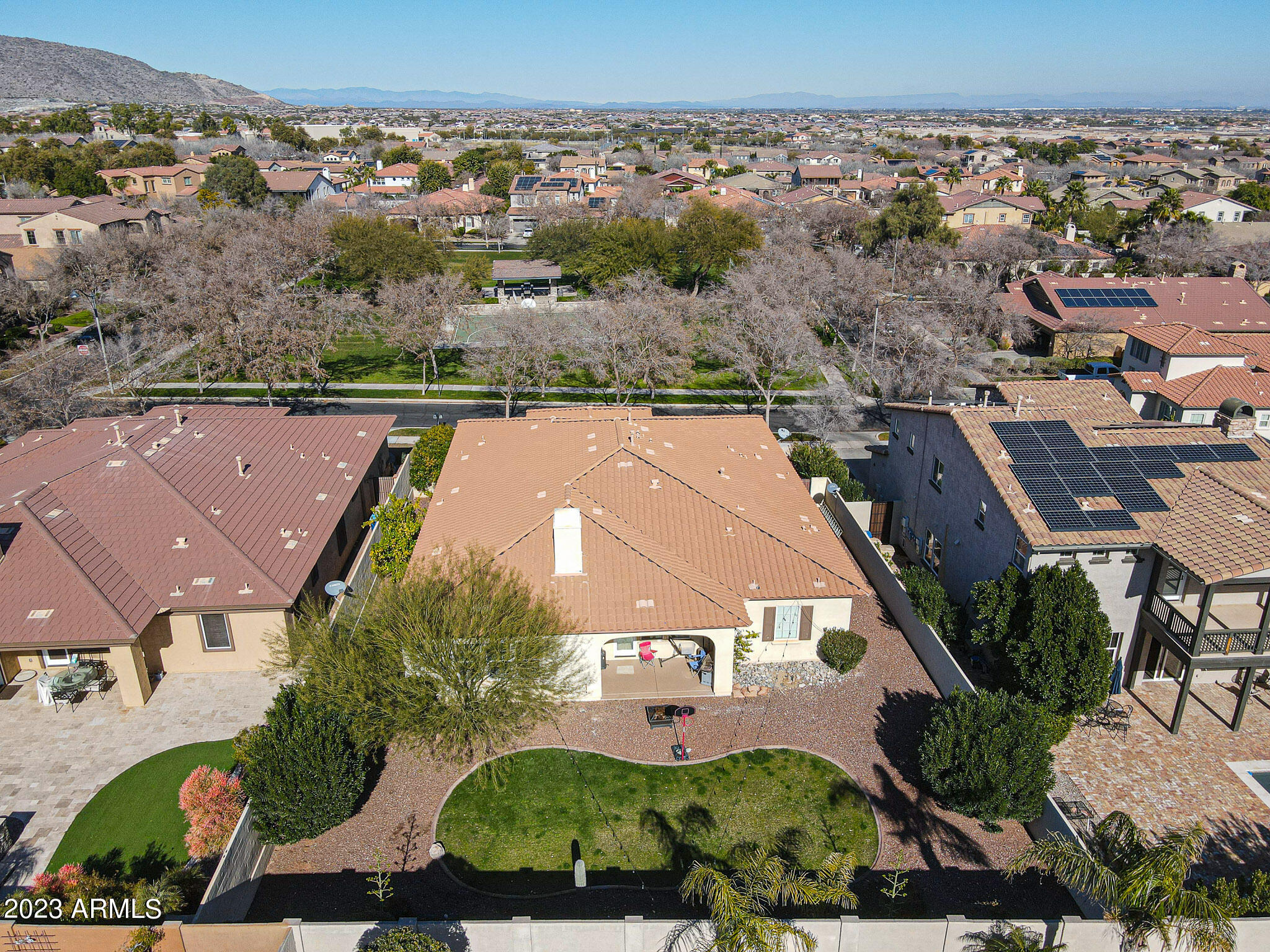 20865 West Edith Way Buckeye, AZ 85396 - Photo 21 of 27 Drone Edith back n park