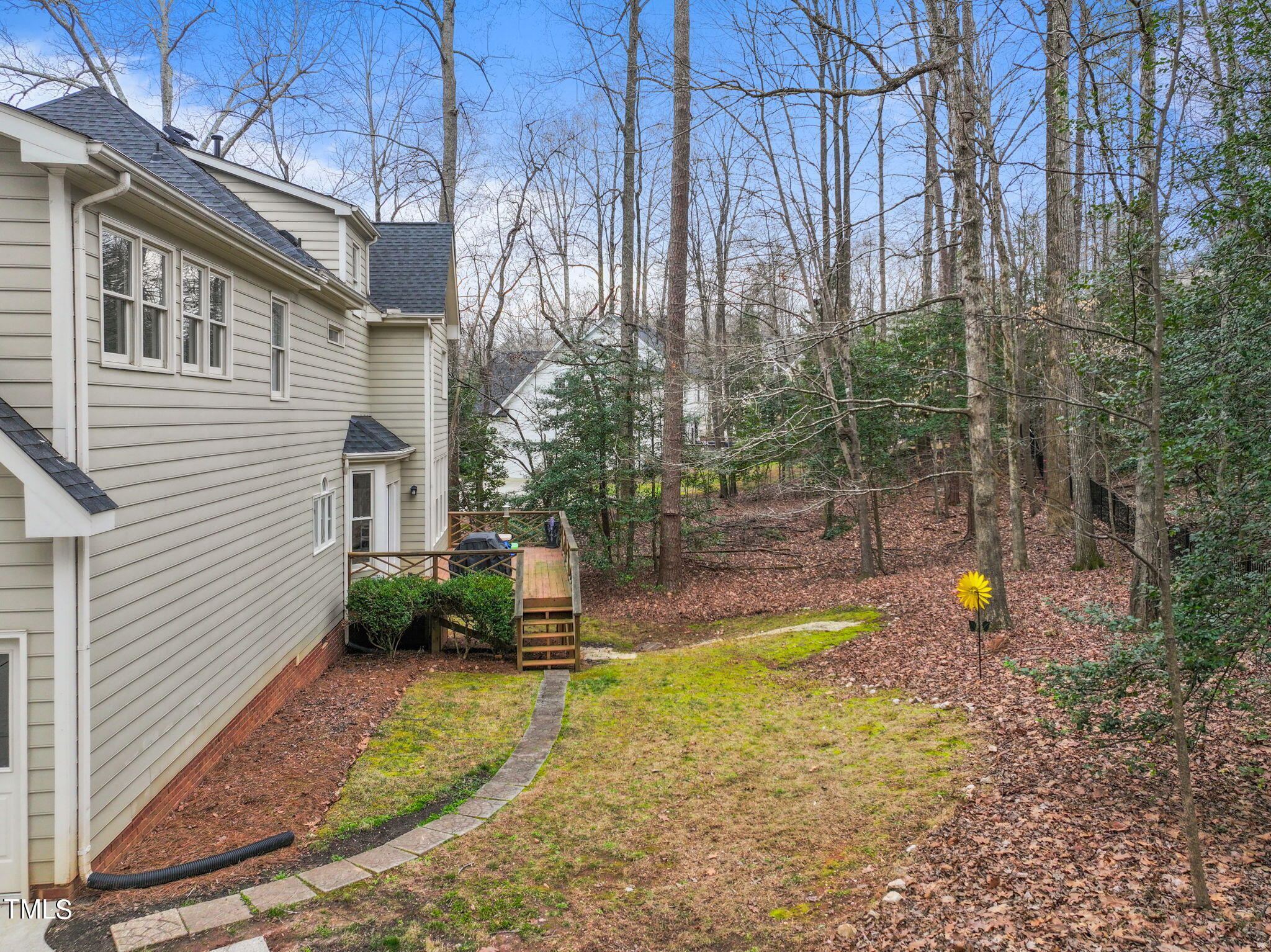 4713 Salem Ridge Road Holly Springs, NC 27540 - Photo 31 of 38 Back yard