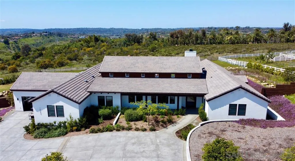 16582 Rio Vista Road San Diego, CA 92127 - Photo 18 of 20 a aerial view of a house with a yard