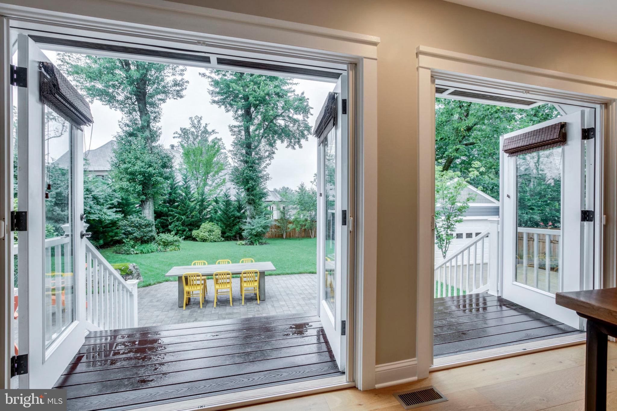 3106 North Glebe Road Arlington, VA 22207 - Photo 15 of 48 French Doors have Built in Pull Screens