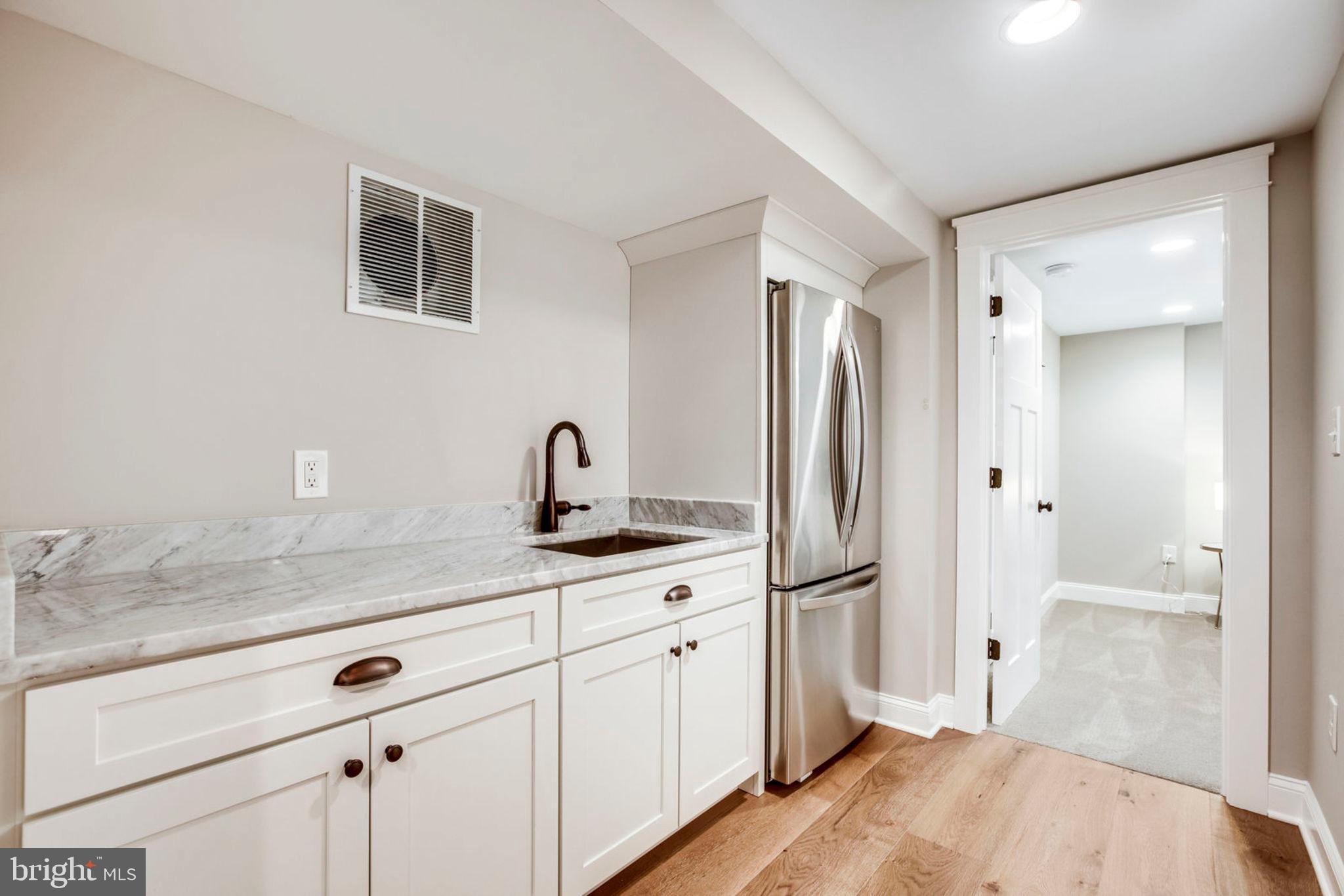 3106 North Glebe Road Arlington, VA 22207 - Photo 38 of 48 Built in Wet Bar and Refrigerator