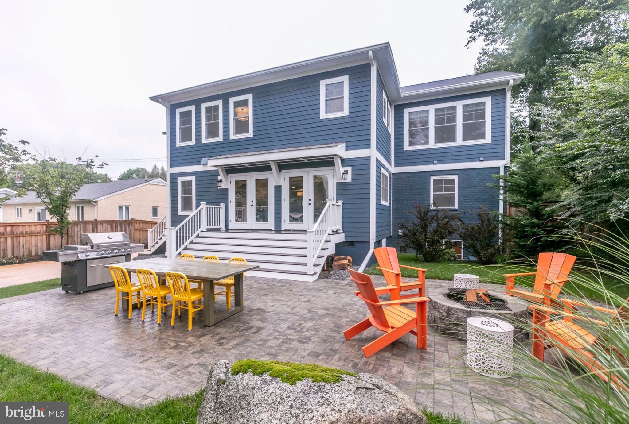 3106 North Glebe Road Arlington, VA 22207 - Photo 45 of 48 Large Patio with Gas Installed Grill
