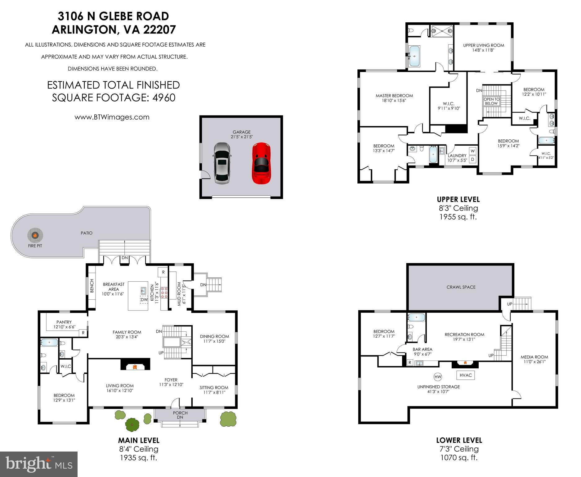 3106 North Glebe Road Arlington, VA 22207 - Photo 48 of 48 Floor Plans