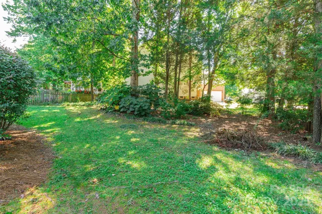a view of an outdoor space with a lake view