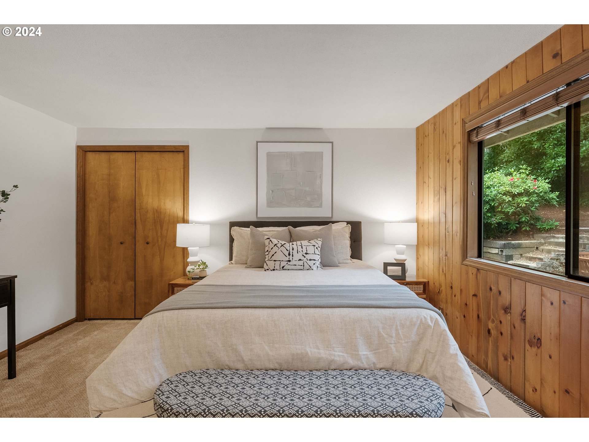 1995 West 34th Avenue Eugene, OR 97405 - Photo 23 of 47 a bedroom with a large bed and a window