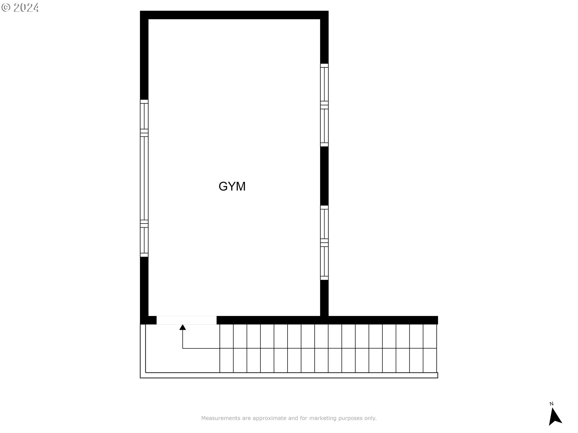 1995 West 34th Avenue Eugene, OR 97405 - Photo 47 of 47 a picture of a bench in a window