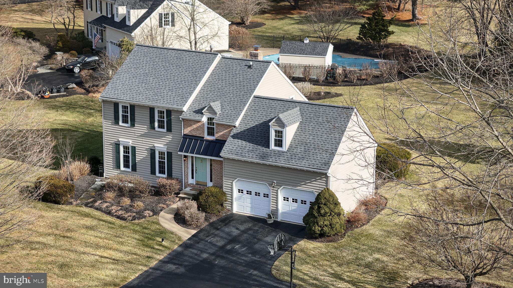 207 Overcreek Road Phoenixville, PA 19460 - Photo 42 of 47 a aerial view of a house with a yard