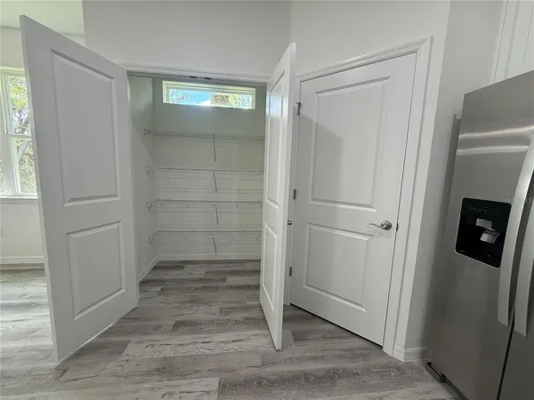 a view of empty room
