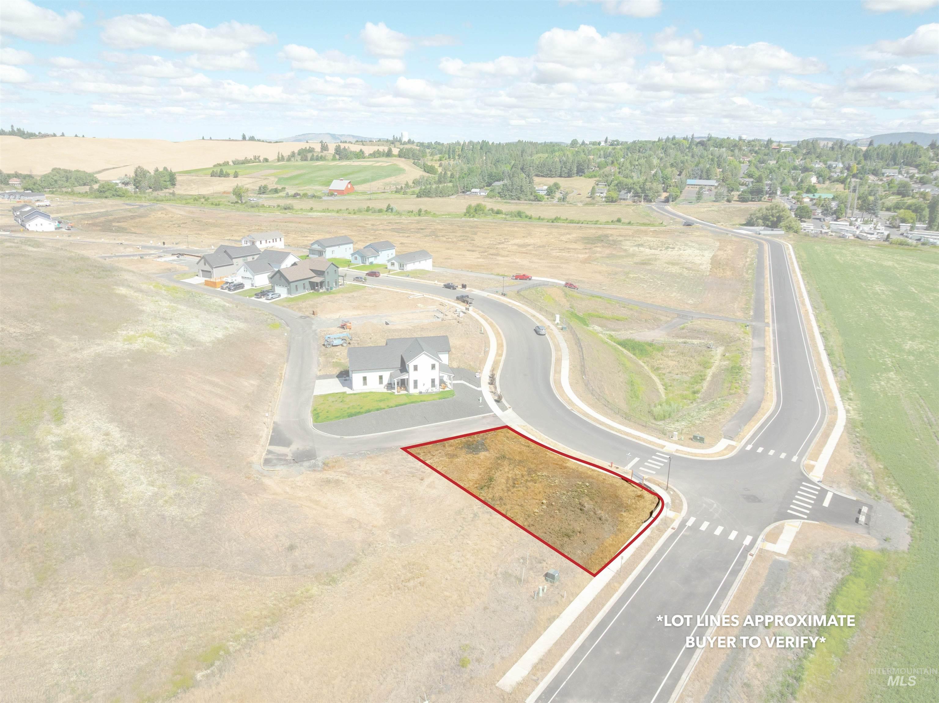 9 Tbd Conestoga Street Moscow, ID 83843 - Photo 12 of 12 View of property location featuring property parcel outlined