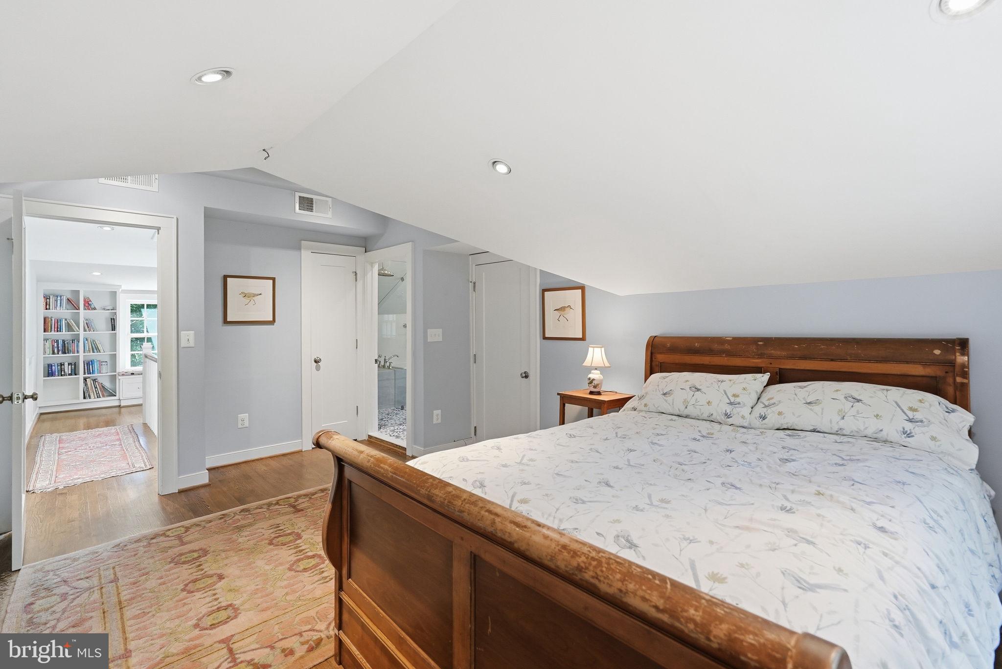 6814 Brookville Road Chevy Chase, MD 20815 - Photo 26 of 39 Charming attic retreat with serene vibes.