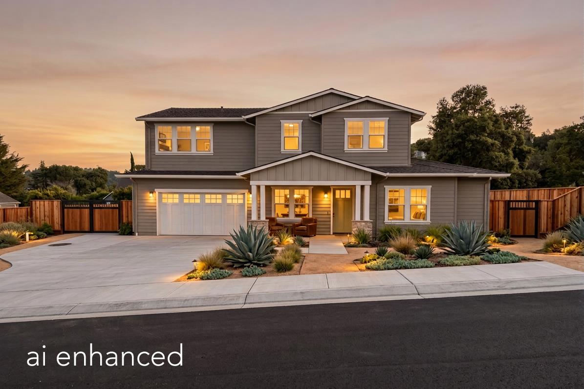 227 Sandraya Heights Road Scotts Valley, CA 95066 - Photo 2 of 10 a front view of a house with a yard