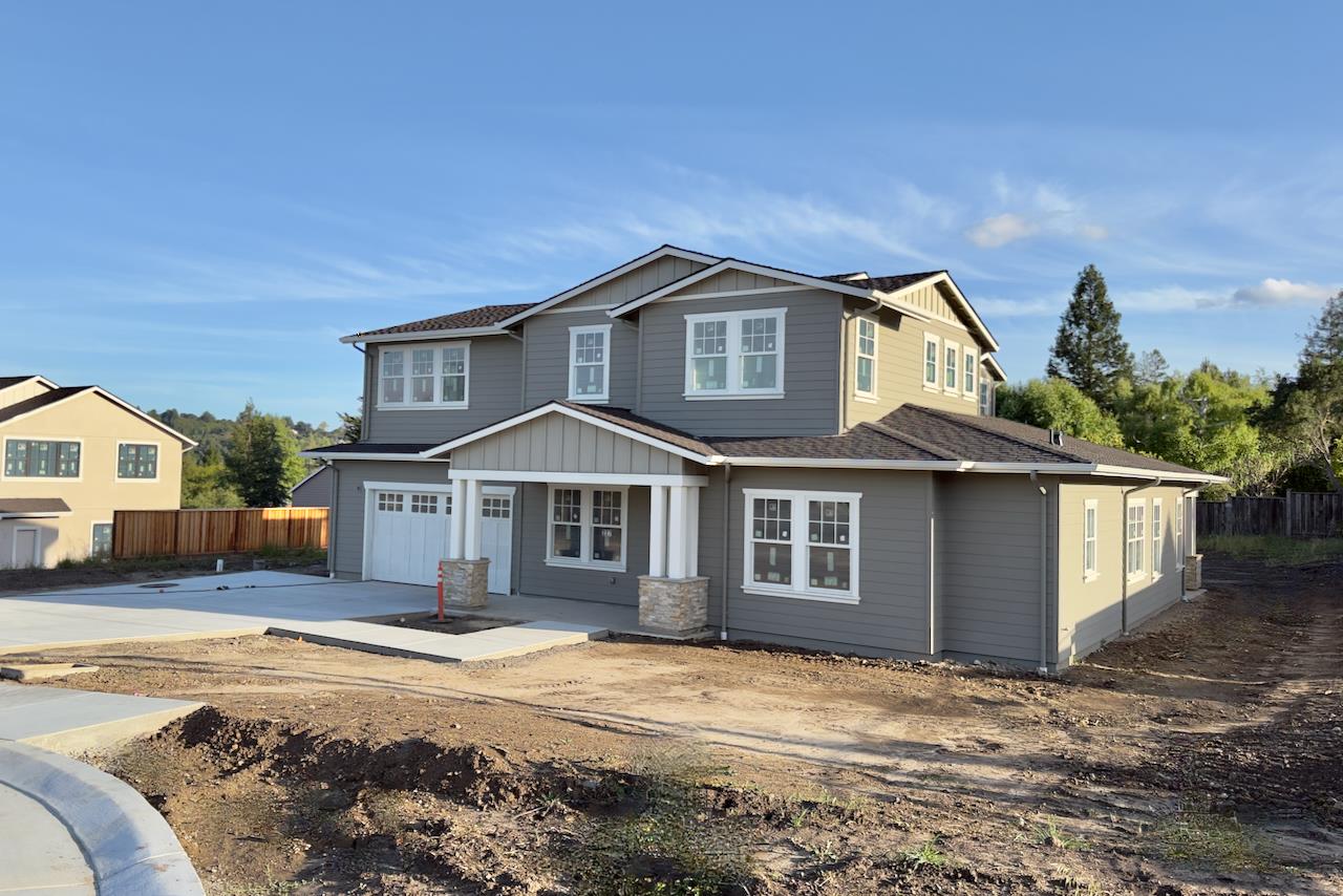 227 Sandraya Heights Road Scotts Valley, CA 95066 - Photo 7 of 10 a front view of a house with a yard