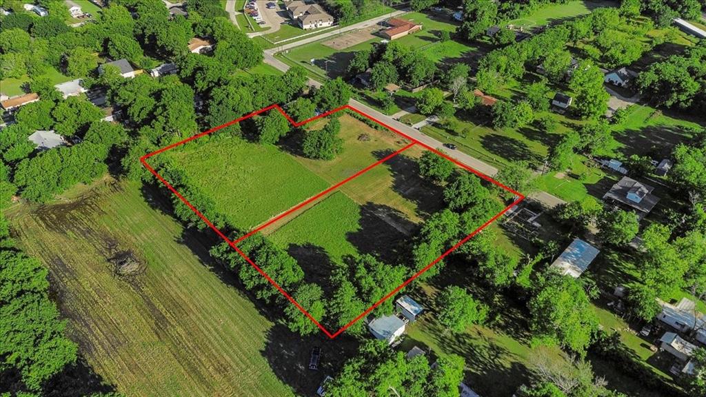 Tbd Central Avenue Newark, TX 76071 - Photo 20 of 34 Aerial view of property and surrounding area featuring property boundaries highlighted