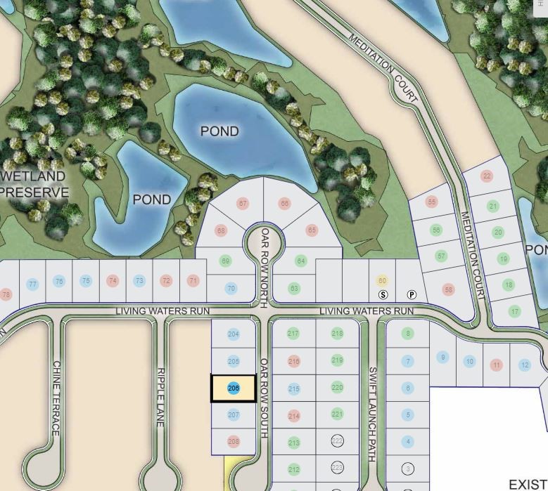 86547 Oar Row Yulee, FL 32097 - Photo 33 of 38 Headwaters at Lofton Creek ~ Site Map