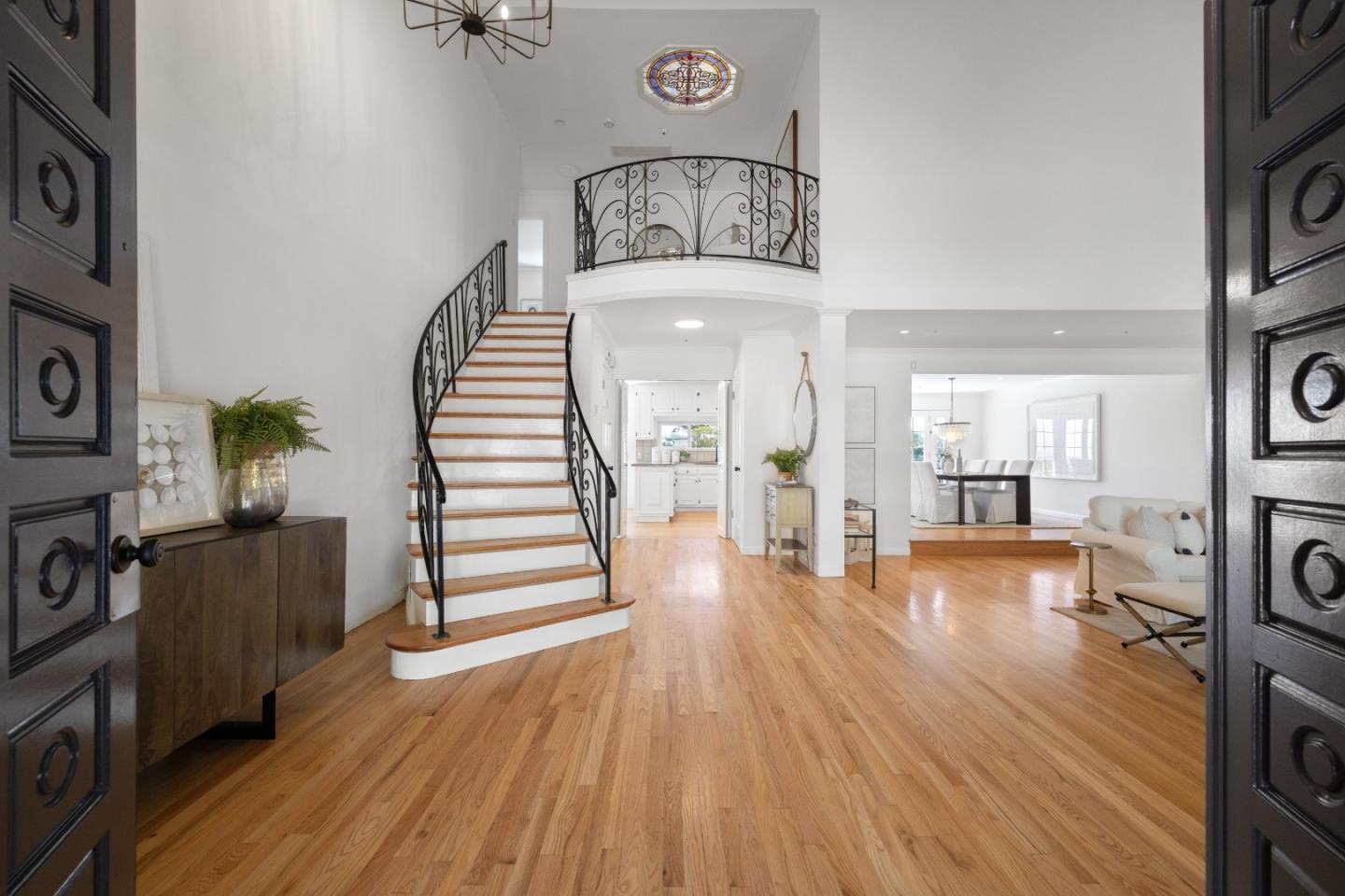 866 Morningside Drive Millbrae, CA 94030 - Photo 3 of 57 a view of a living room with wooden floor