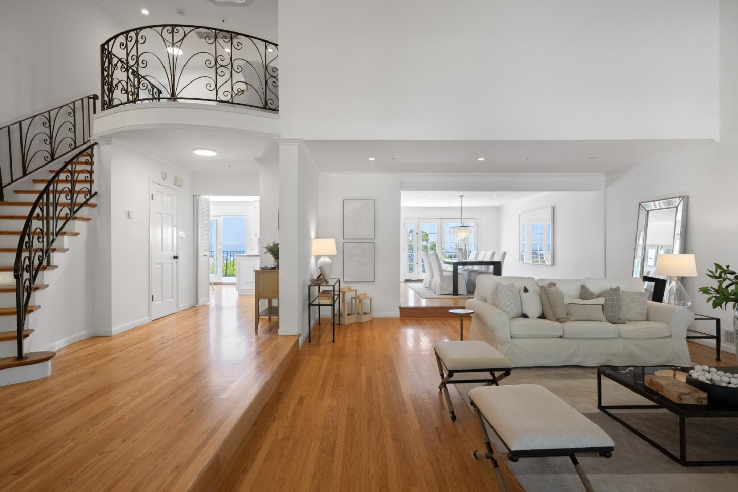866 Morningside Drive Millbrae, CA 94030 - Photo 4 of 57 a living room with furniture and wooden floor