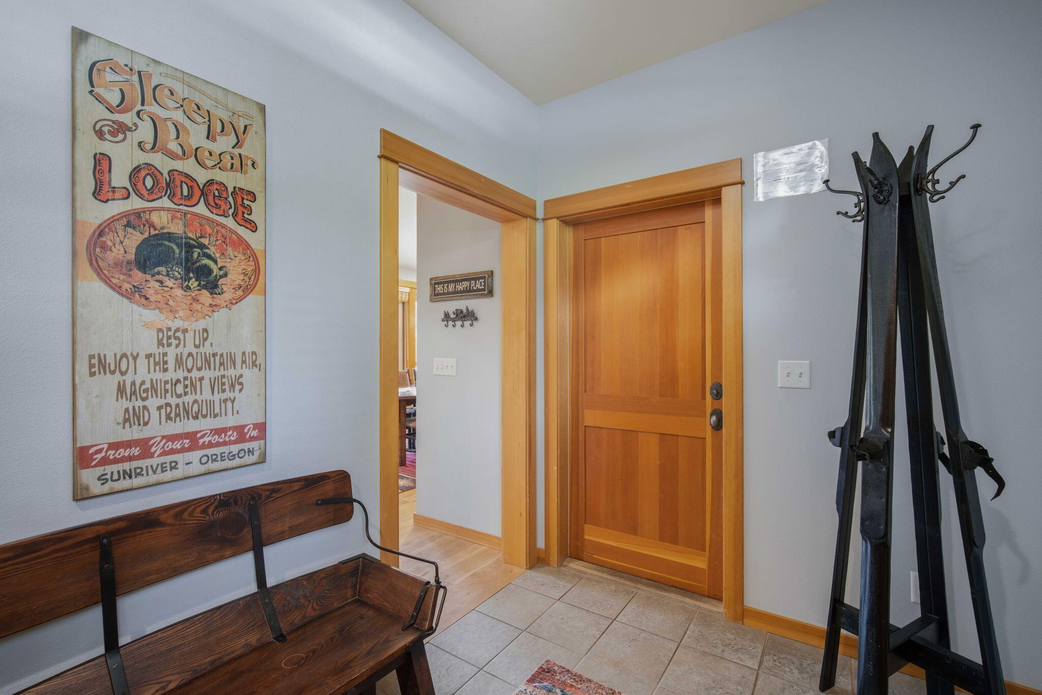 57129 Evergreen Loop, Unit 44 Sunriver, OR 97707 - Photo 13 of 59 a view of an entryway with a door