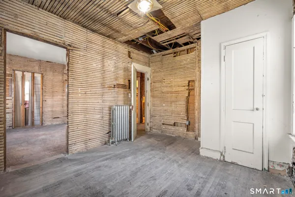 a view of empty room