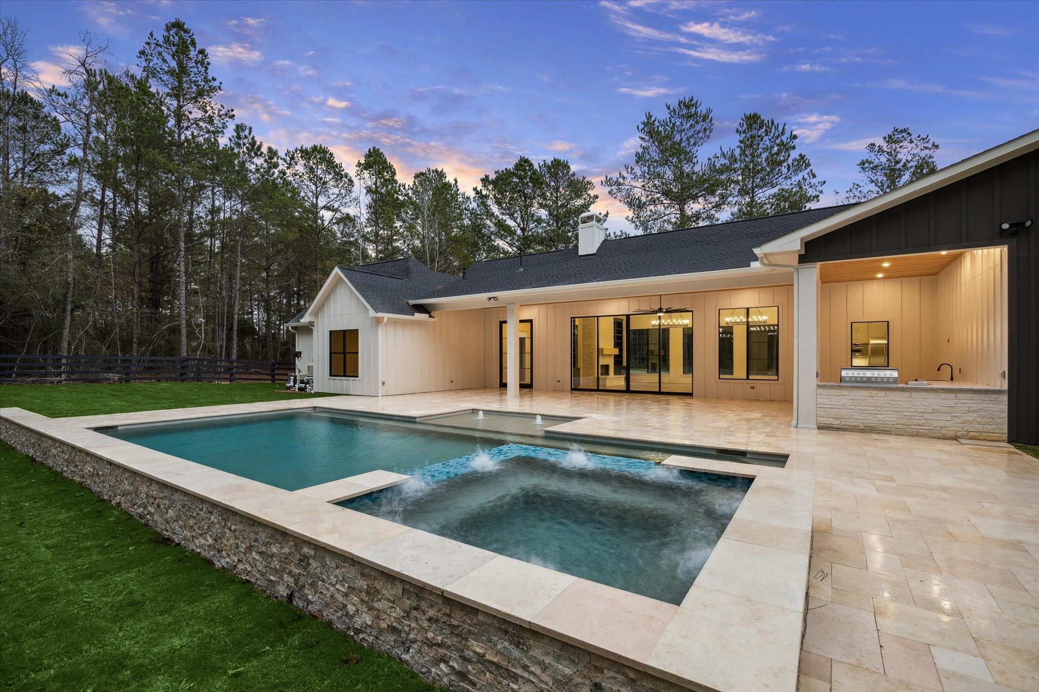 25179 Balmorhea Way Montgomery, TX 77316 - Photo 37 of 40 a front view of a house with swimming pool