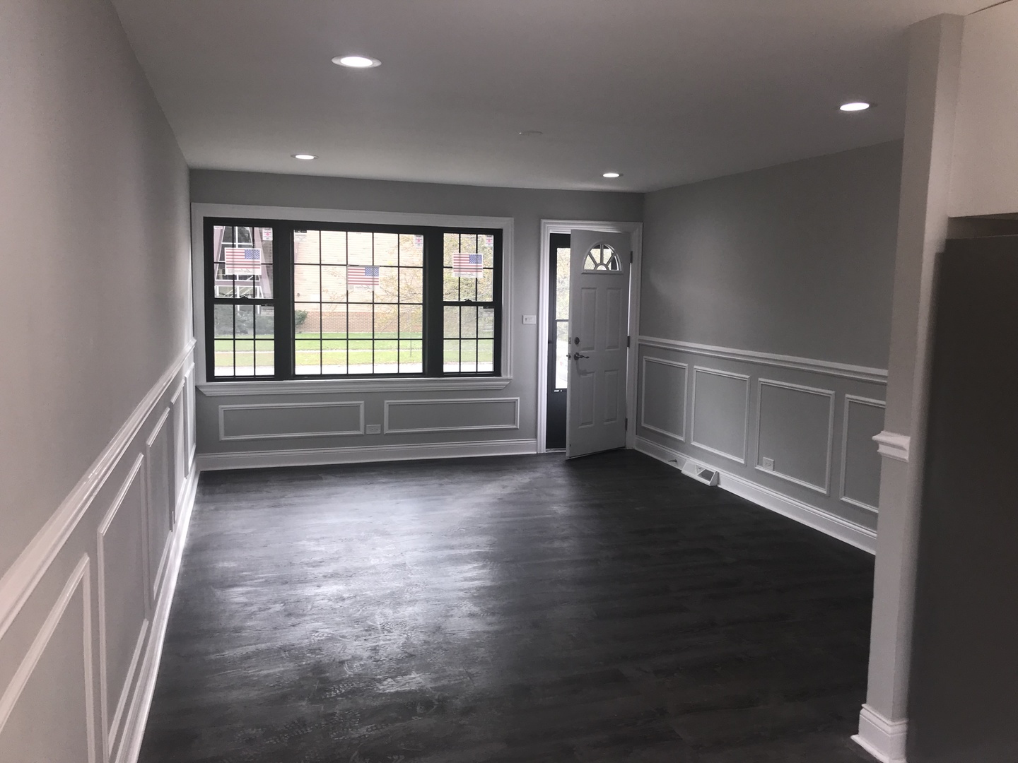 3710 147th Place Midlothian, IL 60445 - Photo 3 of 13 a view of empty room with wooden floor and fan