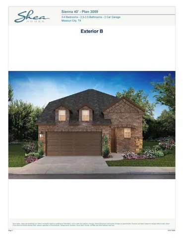 $495,917 | 4047 Apiary Point, Missouri City, TX 77459