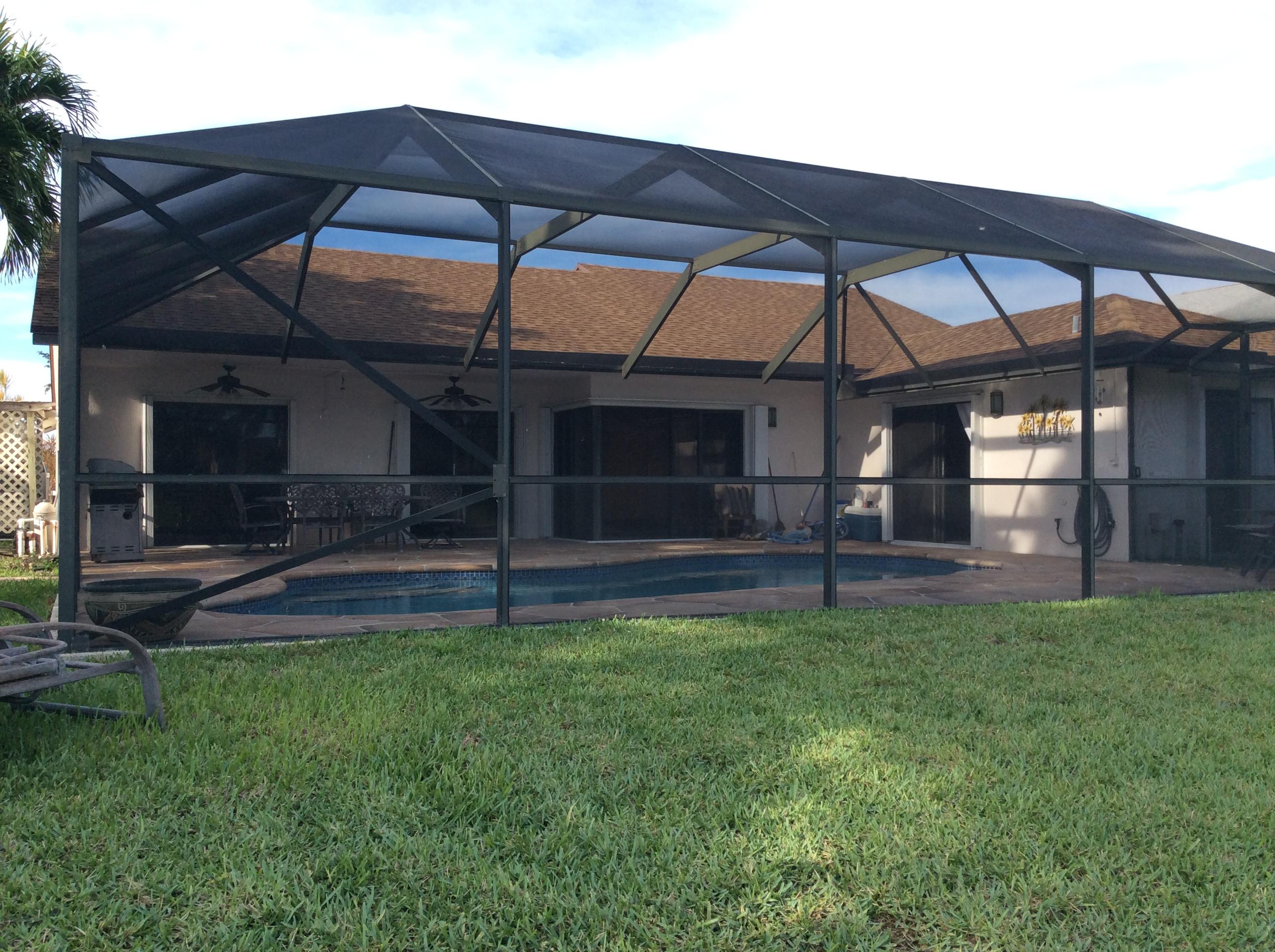 11584 Quiet Waters Lane Boca Raton, FL 33428 - Photo 24 of 31 pool enclosed porch