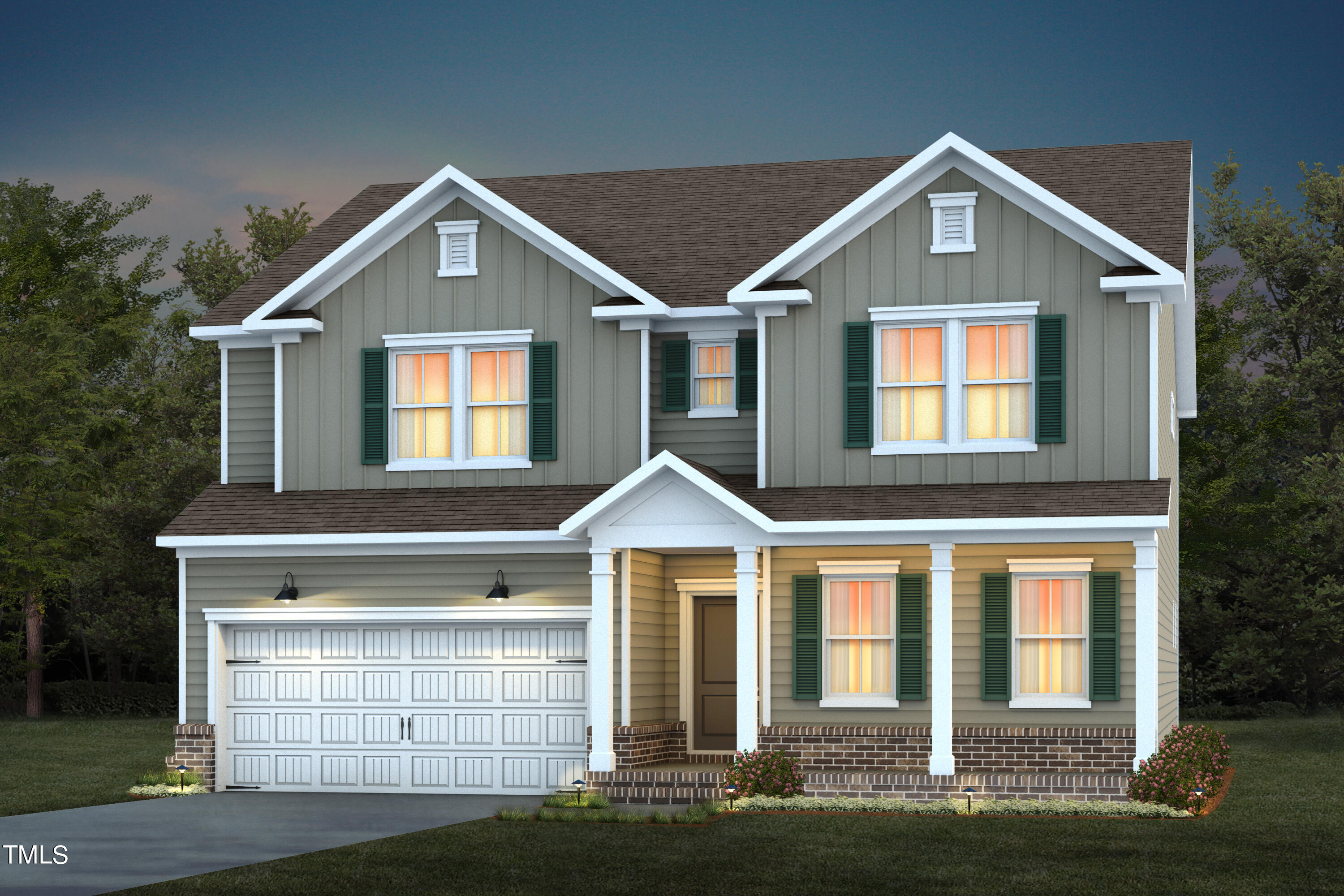 549 Fosterton Cottage Way Raleigh, NC 27603 - Photo 1 of 26 a front view of a house with a yard