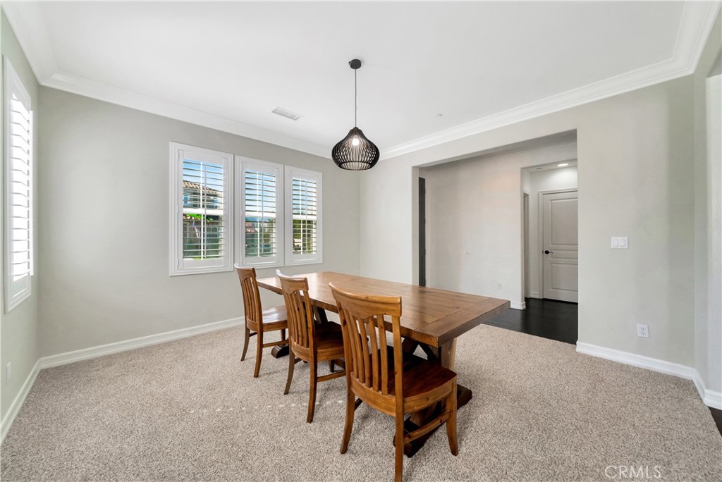 1 Via Santander San Clemente, CA 92673 - Photo 4 of 48 a view of a dining room with furniture window and wooden floor
