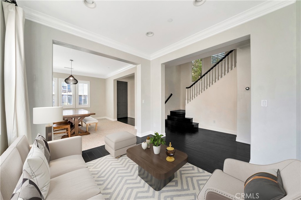1 Via Santander San Clemente, CA 92673 - Photo 6 of 48 a living room with furniture and wooden floor