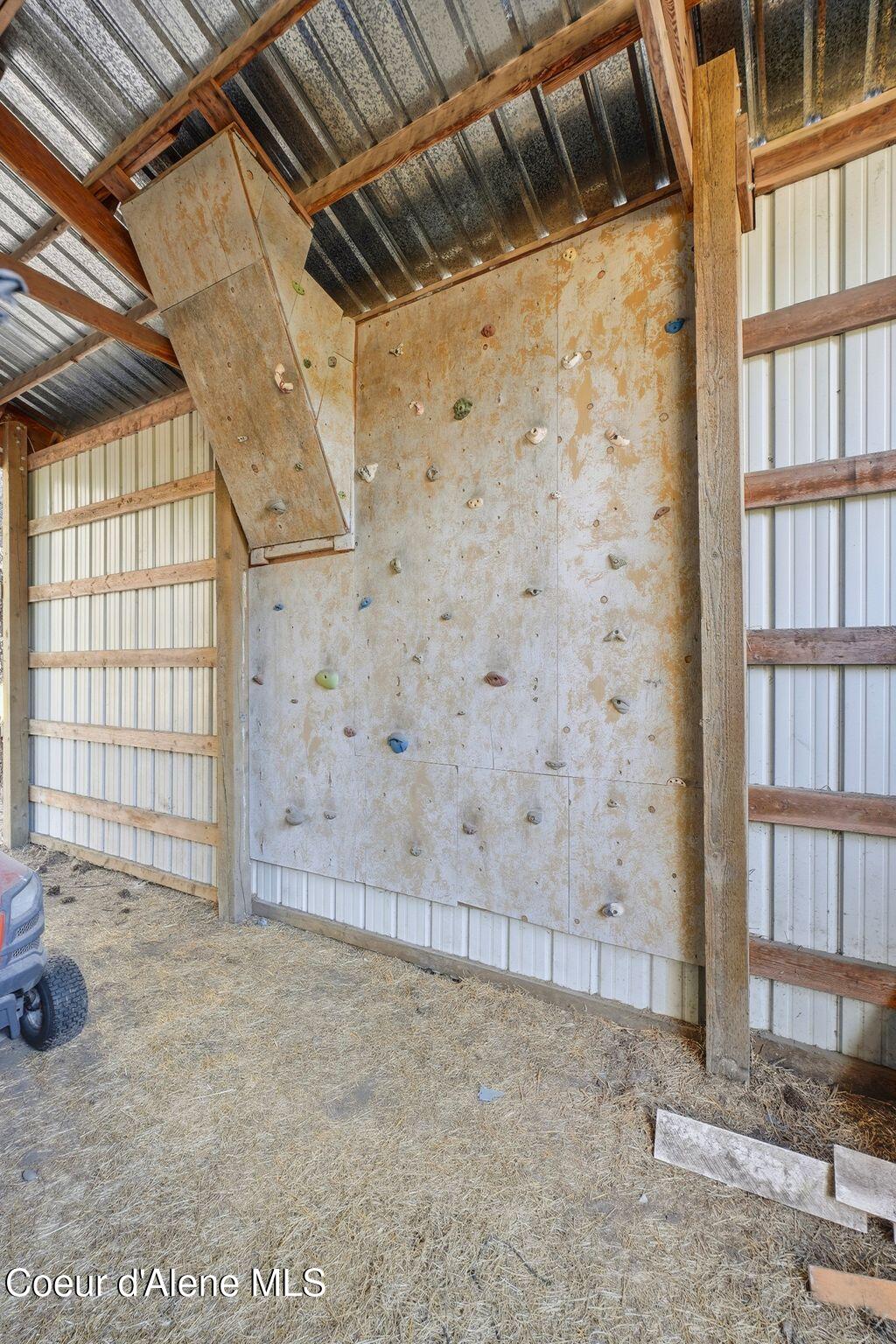 5100 West Golden Avenue Rathdrum, ID 83858 - Photo 24 of 34 Climbing wall in barn