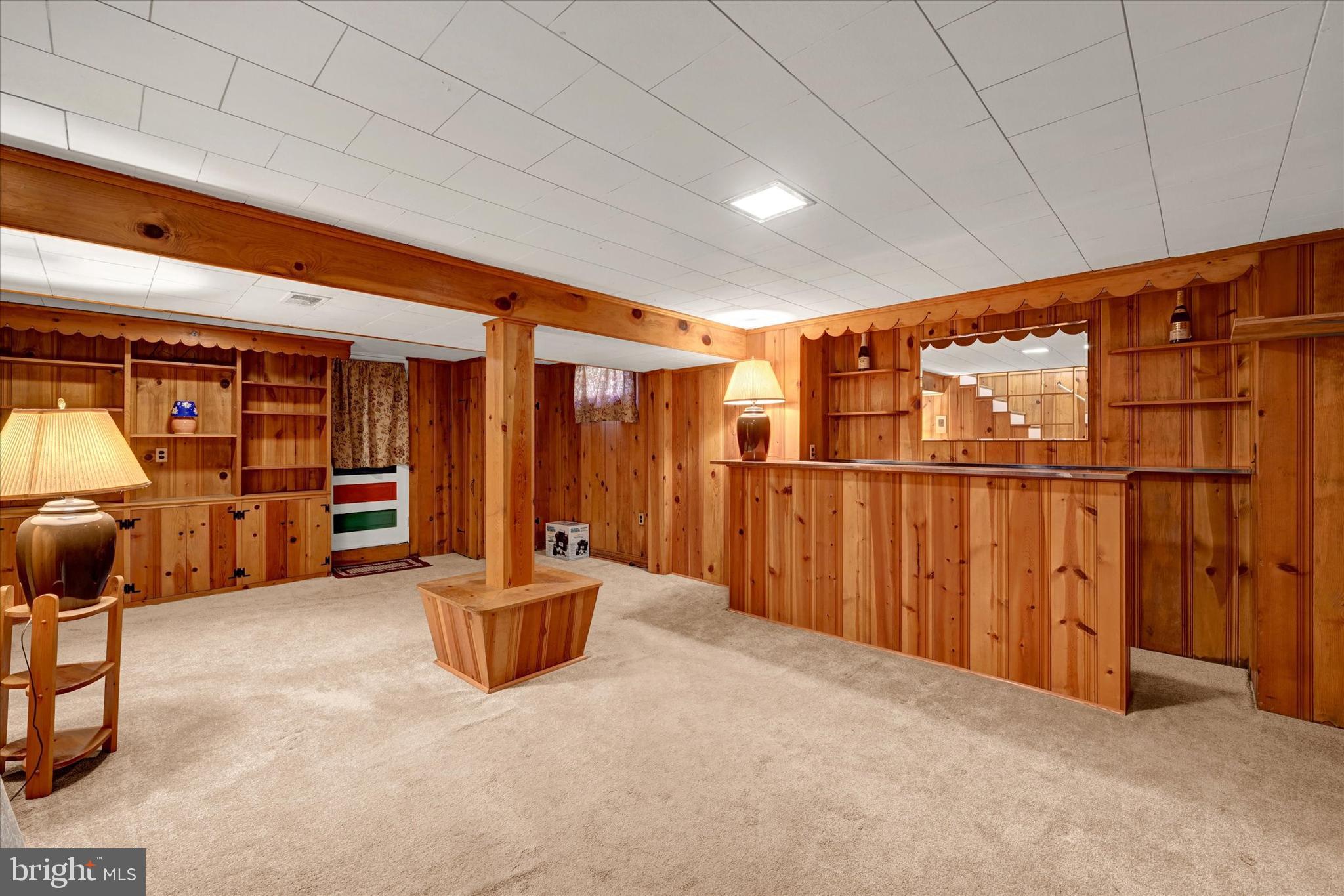 1807 Forrest Road Parkville, MD 21234 - Photo 20 of 31 basement club room and dry bar