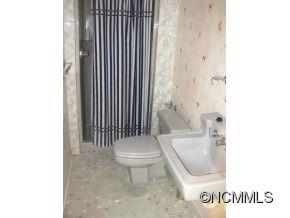 963 McEntire Road Tryon, NC 28782 - Photo 8 of 9 a bathroom with a toilet a sink and a bathtub