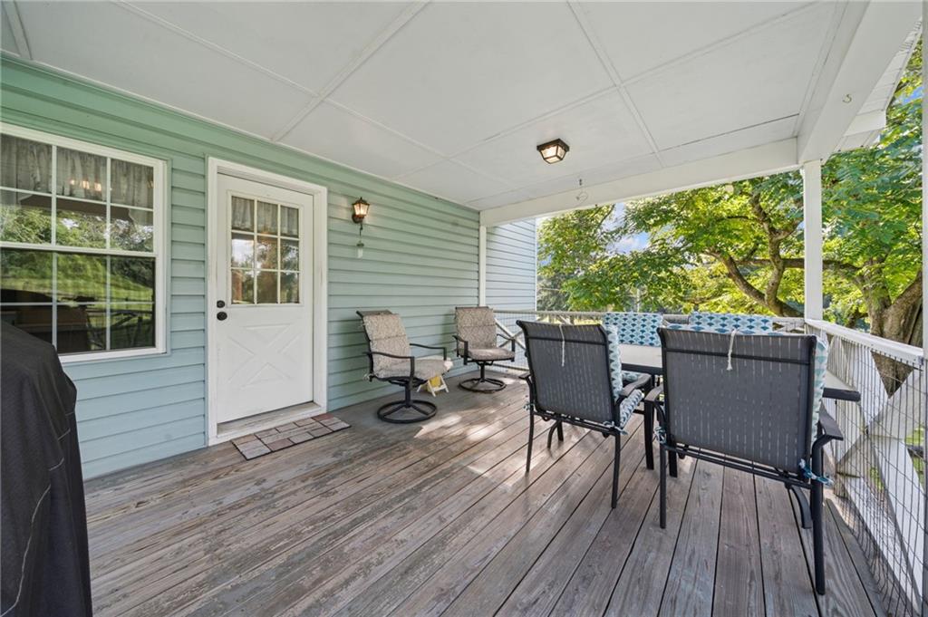 216 Francis Road Pittsburgh, PA 15239 - Photo 15 of 36 covered rear deck