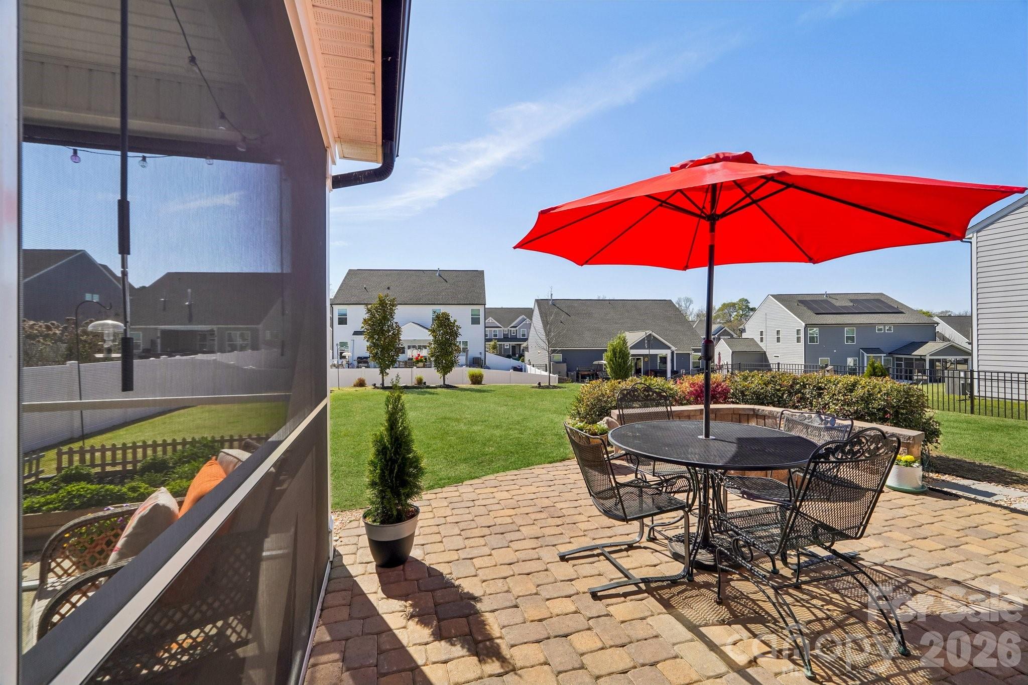 4093 Clapton Drive Lancaster, SC 29720 - Photo 41 of 48 a view of a backyard with sitting area