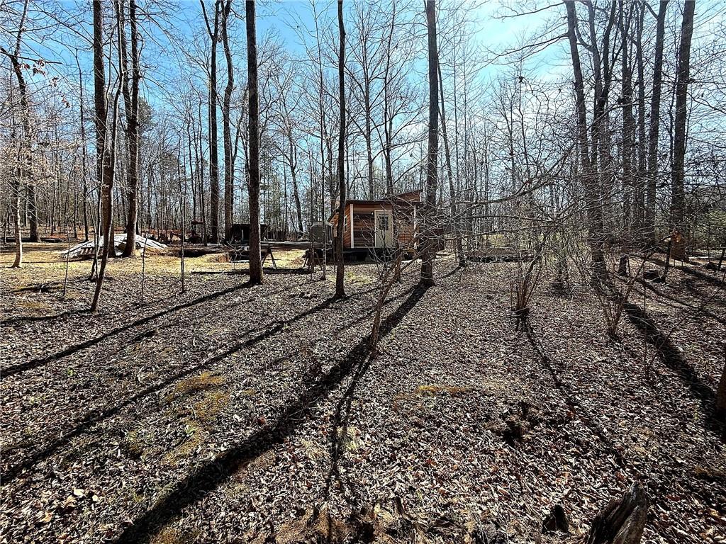 1125 Pecks Road Dahlonega, GA 30533 - Photo 19 of 35 a view of a backyard of the house
