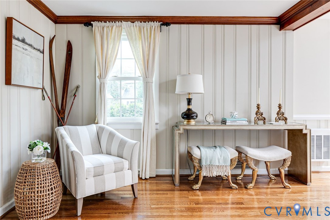 7706 Stuart Hall Road Henrico, VA 23229 - Photo 12 of 50 Painted paneling, wood moulding