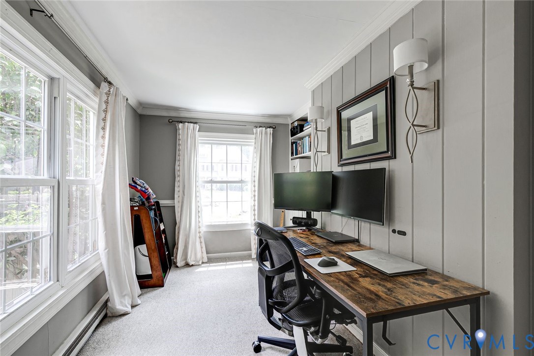 7706 Stuart Hall Road Henrico, VA 23229 - Photo 23 of 50 So many windows in the office/study