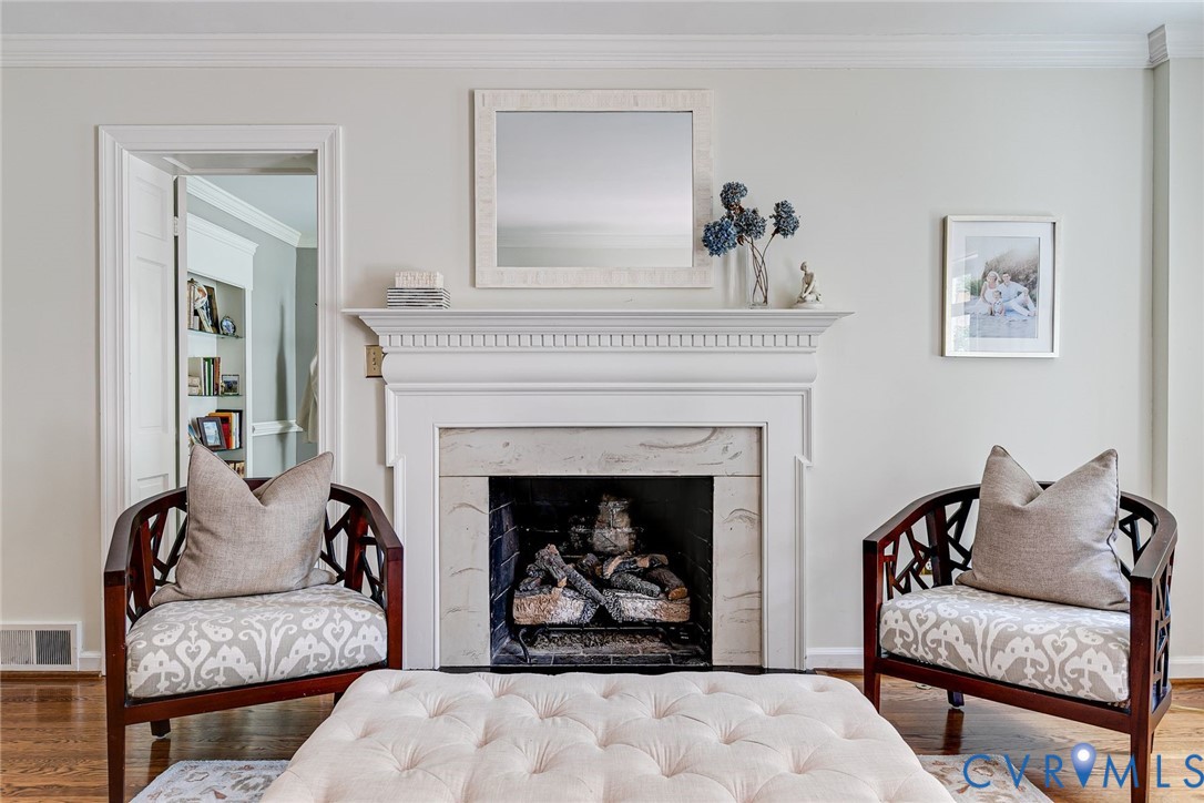 7706 Stuart Hall Road Henrico, VA 23229 - Photo 6 of 50 Beautiful mantel, gas fireplace