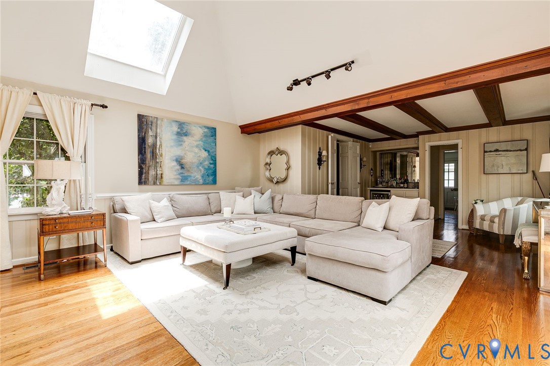 7706 Stuart Hall Road Henrico, VA 23229 - Photo 8 of 50 Wood beams, vaulted ceiling